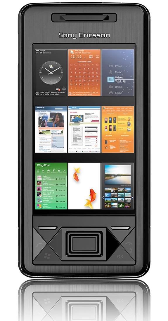 telephone smart phone mobile phone  Sony Ericsson Xperia X1