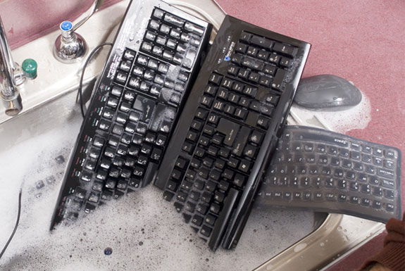 The Waterproof, Dishwasher Safe, Keyboard