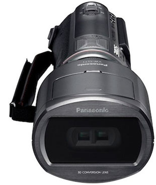 video camera 3d video images  The Worlds First Consumer 3D Camcorder