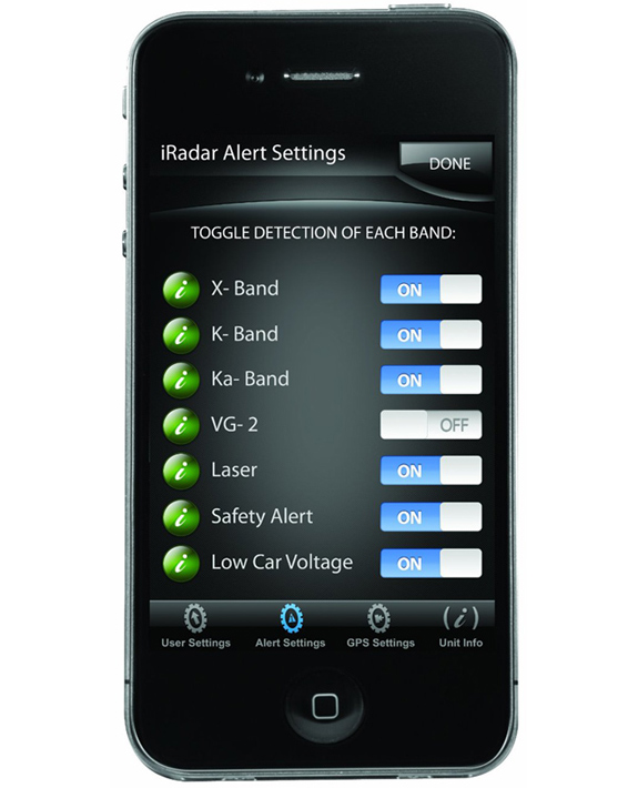 ipod accessories iphone cars  Radar Detector? Theres an App For That.