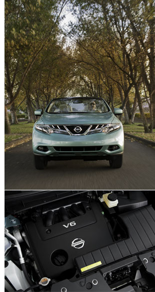 cars best of spot cool stuff  Top Down Review of <br>Nissans Murano CrossCabriolet
