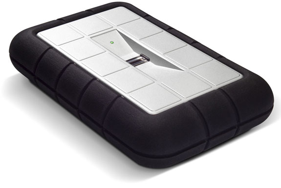 LaCie’s Fingerprint-Secured External Hard Drive