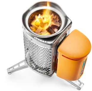 travel gadgets  BioLite: The Worlds Coolest Camping Stove